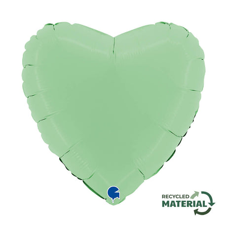 Ballon Cœur Mat 14" – Gonflage Hélium en Boutique sur la Côte d'Azur