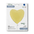 Ballon Cœur Mat 14" – Gonflage Hélium en Boutique sur la Côte d'Azur