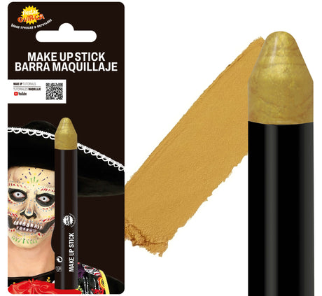 Crayon Maquillage 14 x 90 mm – 9 Coloris pour Déguisement et Maquillage Halloween