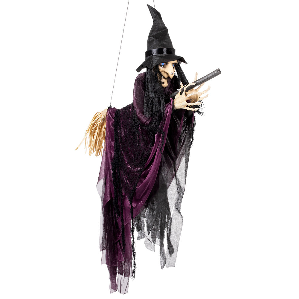 Sorcière Volante à Suspendre 65 cm – Décoration Halloween