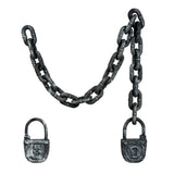 Collier Donjon avec serrure - Accessoire Halloween