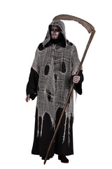 Costume Faucheuse Adulte Noir – Halloween et Soirée Horreur