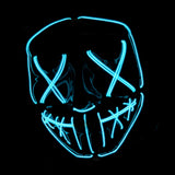 Masque LED Nightmare (Cauchemar) Bleu Original Cup – Halloween