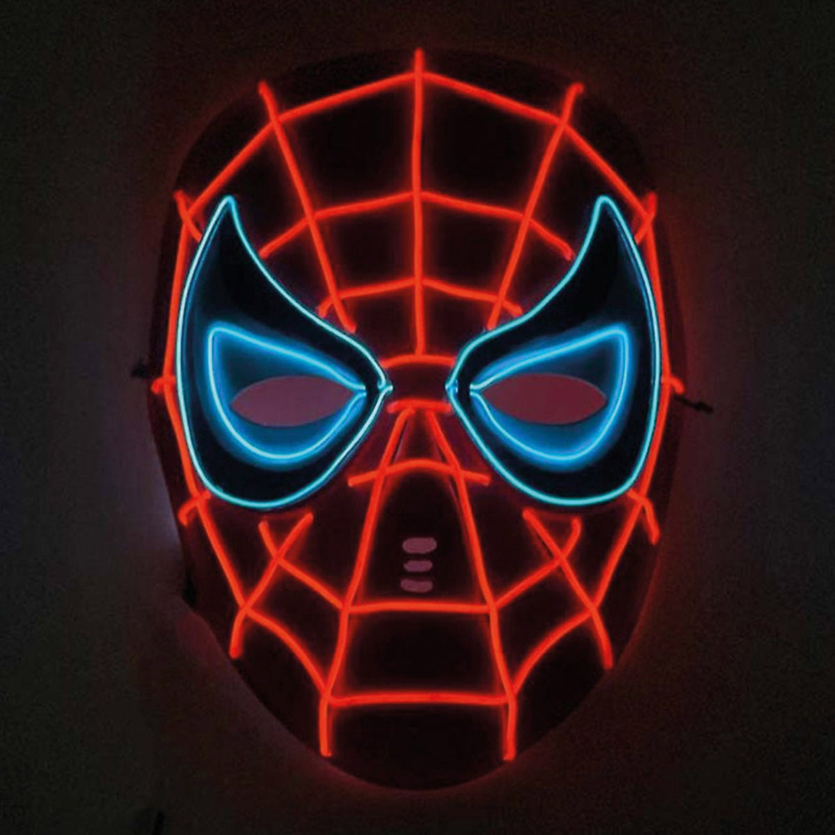 Masque LED Spider Original Cup – Soirée Déguisée, Carnaval et Halloween