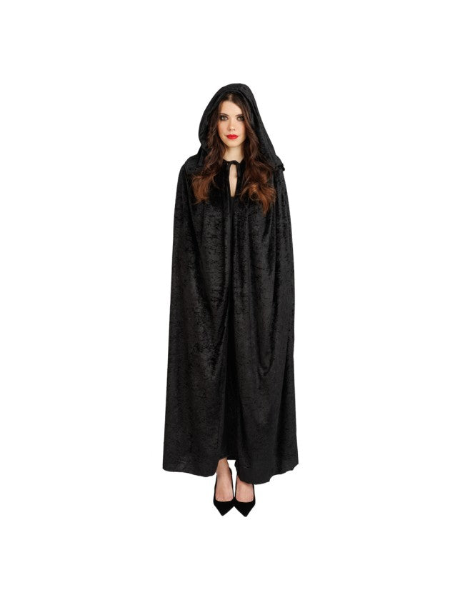 Cape à Capuche Velours Luxe – Costume Vampire et Halloween