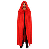Cape à Capuche Velours Luxe – Costume Vampire et Halloween