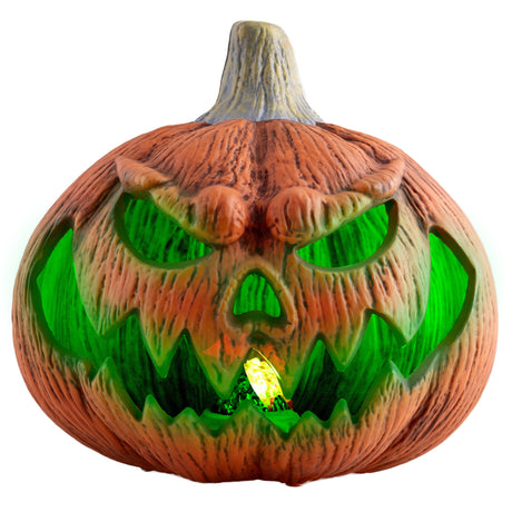 Citrouille Rieuse Halloween Lumière et Son 44 cm – Comptoir, Entrée et Soirée