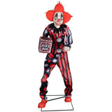 Automate Halloween Clown Jester Jack 175 cm Animatronique – Restaurant, Commerce et Soirée