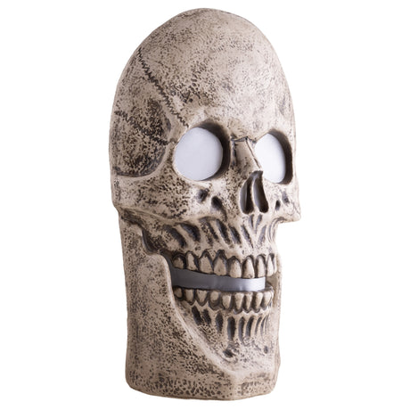 Crâne Hurlant Halloween Lumière et Son 61 cm – Comptoir, Entrée et Soirée