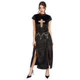 Déguisement Vampiresse Gothique Femme 2 Pièces – Halloween