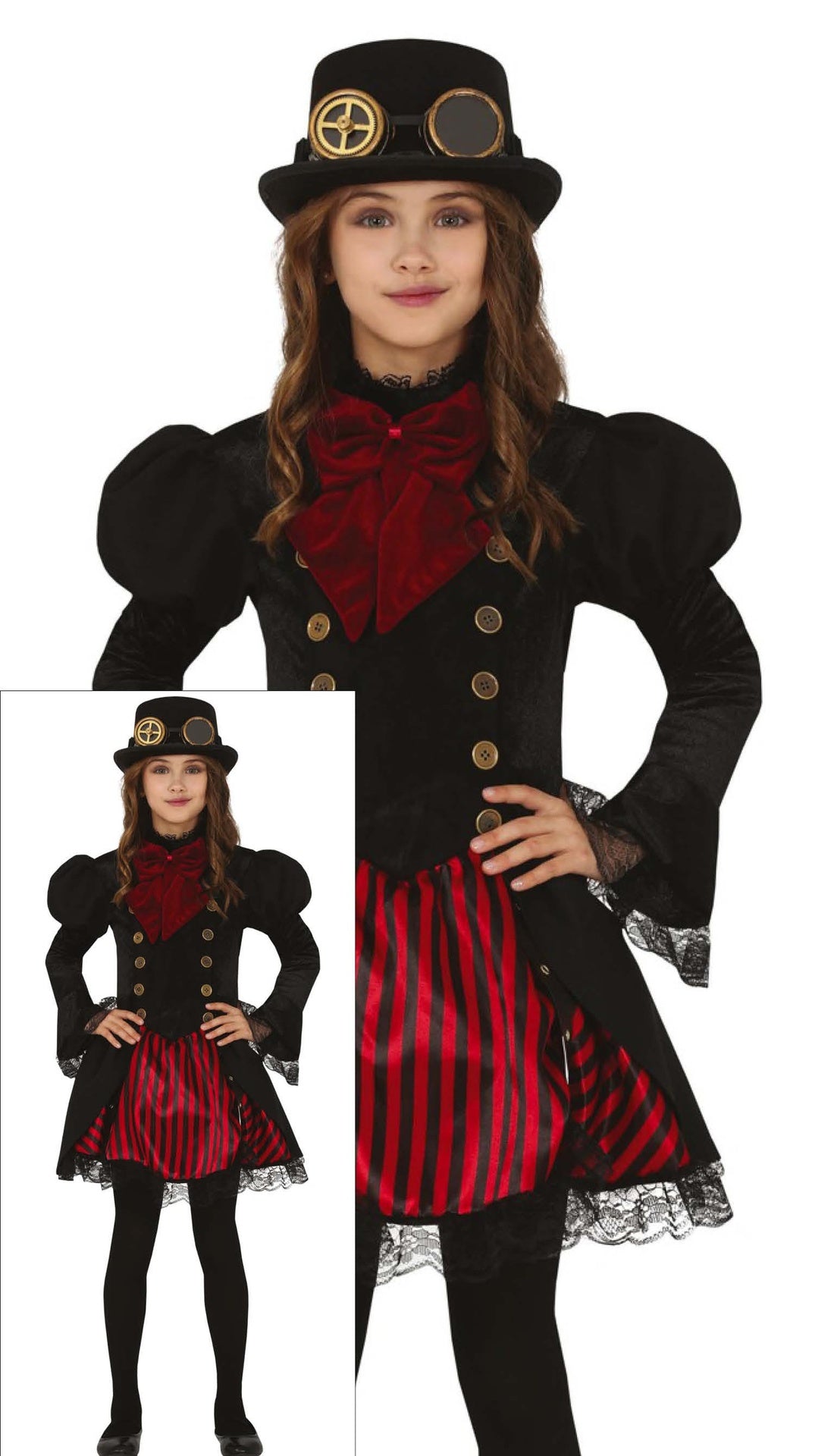 Déguisement Robe Gothique Enfant Fille – Halloween