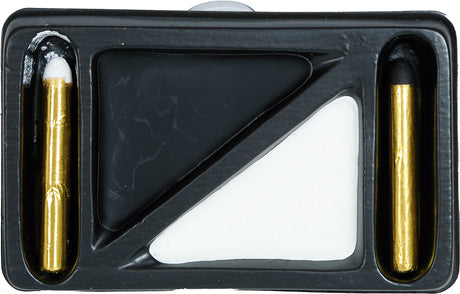 Kit Maquillage Noir et Blanc avec 2 Sticks – Squelette Halloween
