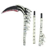 Faux de Faucheuse en Os Détachable 150 cm – Accessoire Halloween