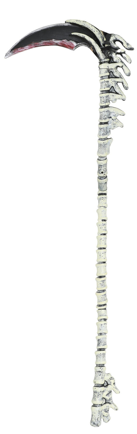 Faux de Faucheuse en Os Détachable 150 cm – Accessoire Halloween