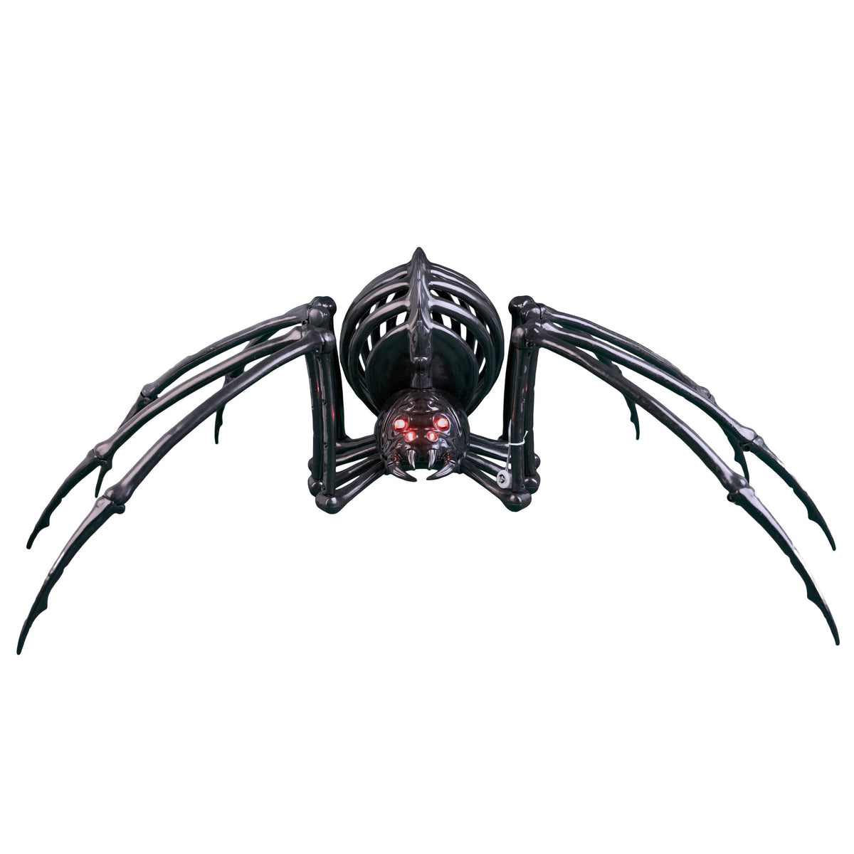 Grande Araignée Halloween Lumineuse et Sonore – Entrée, Vitrine et Soirée à Thème