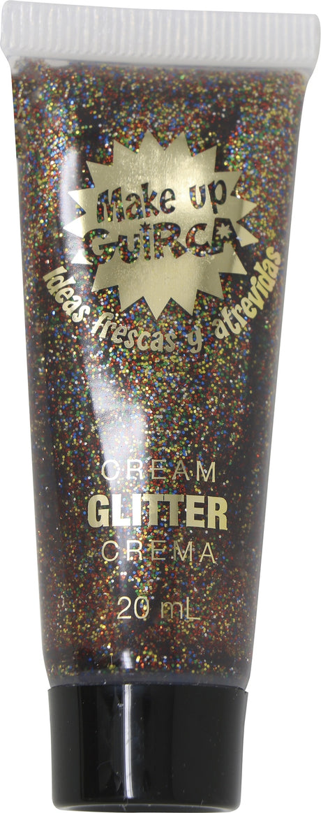 Tube Gel Crème Glitter 20 ml Multicolore – Maquillage Festival et Anniversaire