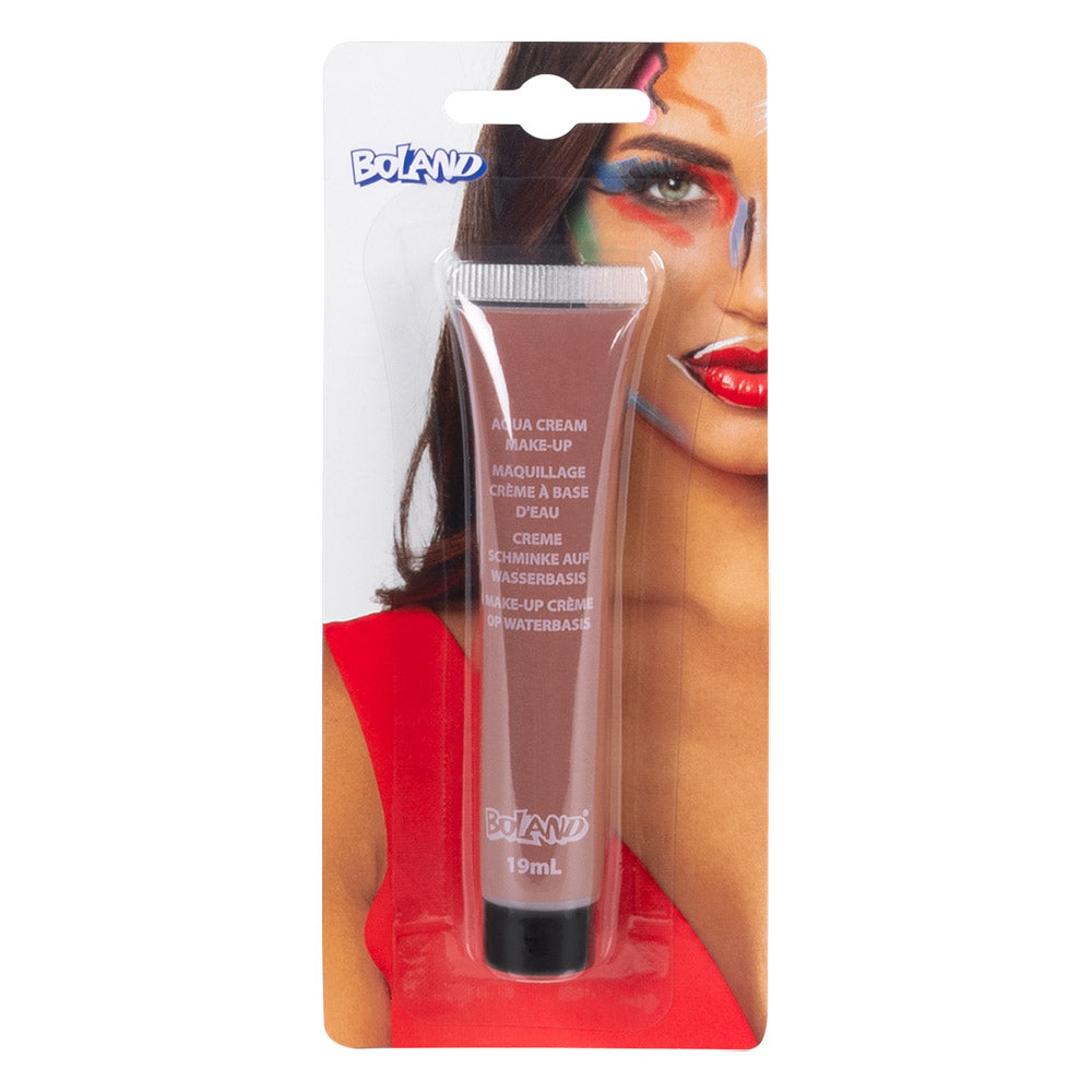 Tube de Crème Maquillage à l'Eau 19 ml Jaune, Orange, Brun – Carnaval et Halloween