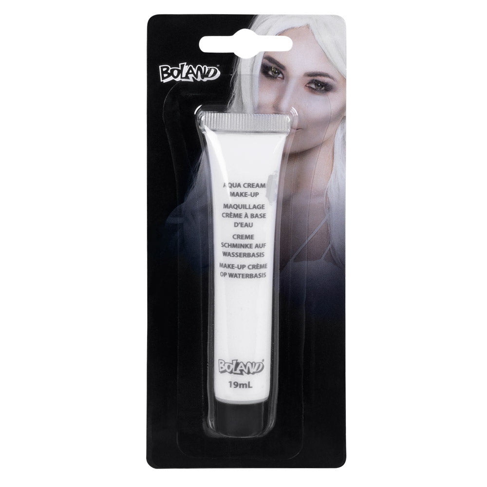 Tube de Crème Maquillage à l'Eau 19 ml Blanc, Noir, Rouge – Halloween