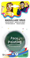 Pot de Maquillage Gras 8,5 g – 7 Couleurs pour Clown, Squelette et Carnaval