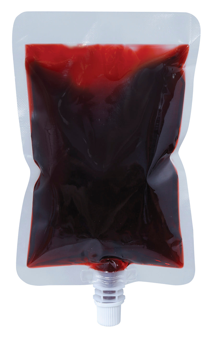 Poche Médicale de Faux Sang 200 ml – Décor Halloween et Déguisement