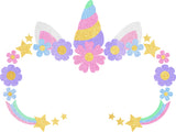 Glitter Face Licorne – Bijou de Visage Anniversaire et Carnaval