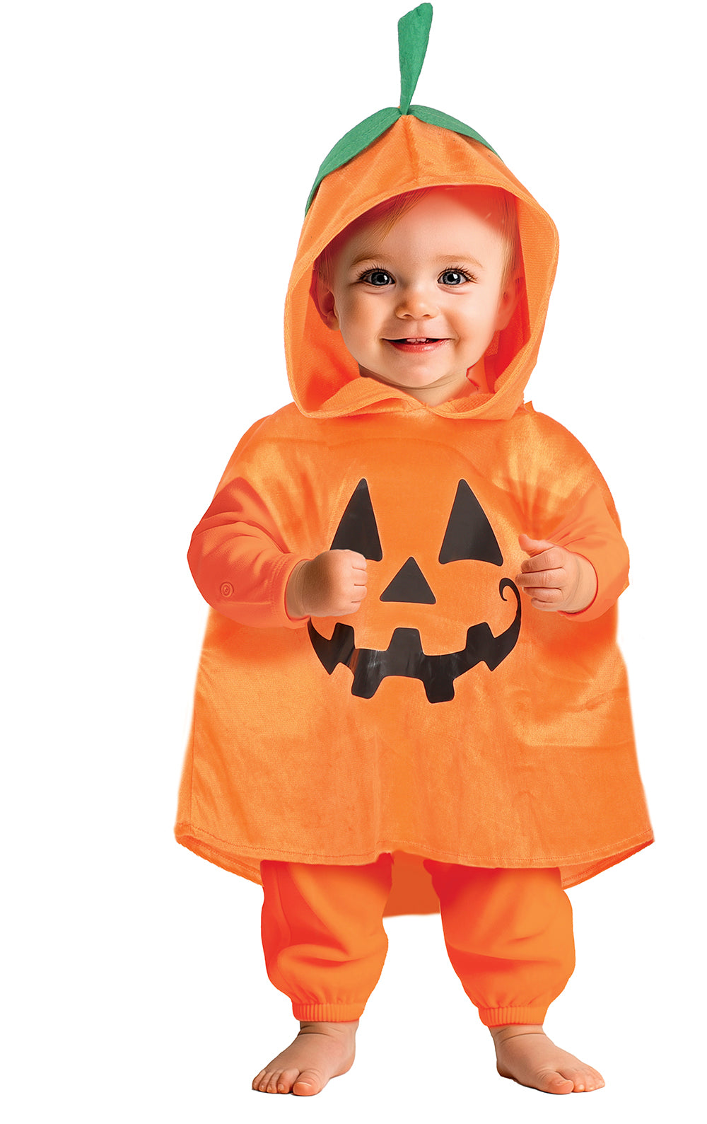 Déguisement Poncho Citrouille Mignon Bébé – Halloween
