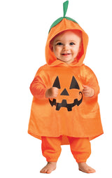 Déguisement Poncho Citrouille Mignon Bébé – Halloween