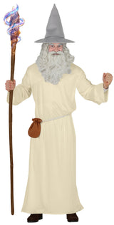 Déguisement Magicien Blanc Adulte Homme – Halloween