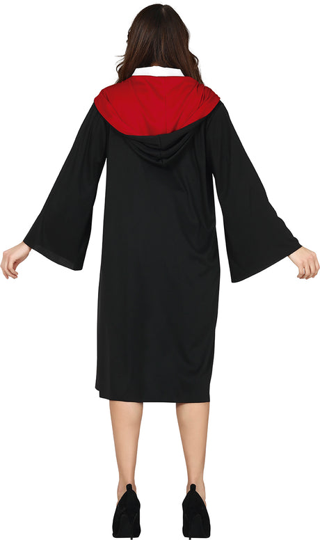 Déguisement Élève Magicien Rouge Adulte Femme – Halloween