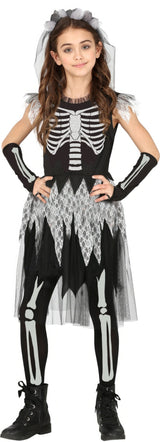 Déguisement Squelette à Diadème Enfant Fille – Halloween