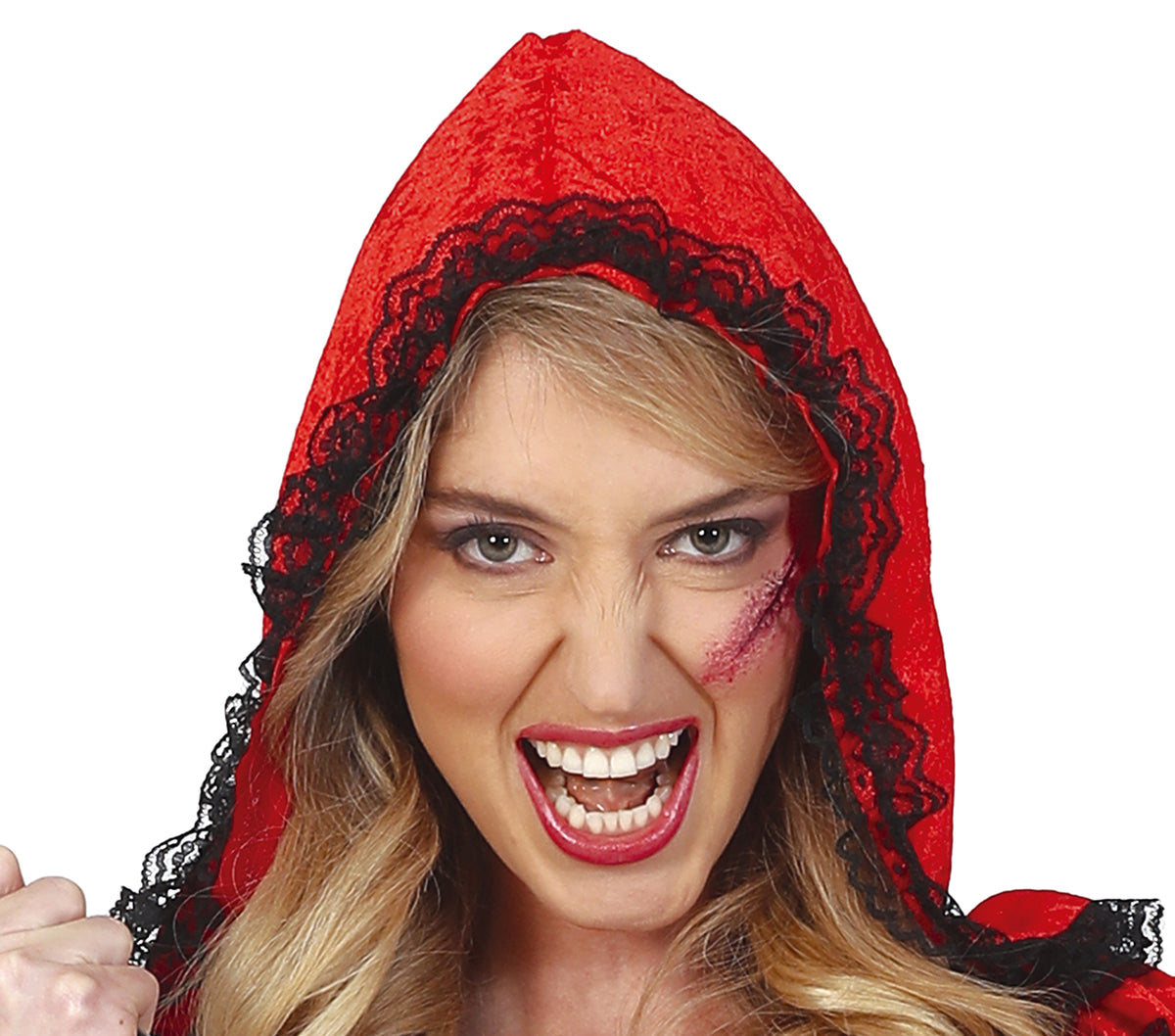 Déguisement Chaperon Rouge Version Sombre Adulte Femme – Halloween