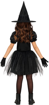 Déguisement Sorcière Argentée Enfant Fille – Halloween