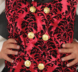 Déguisement Vampire Classique Gilet Rouge 3 à 6 Ans Enfant Garçon – Halloween