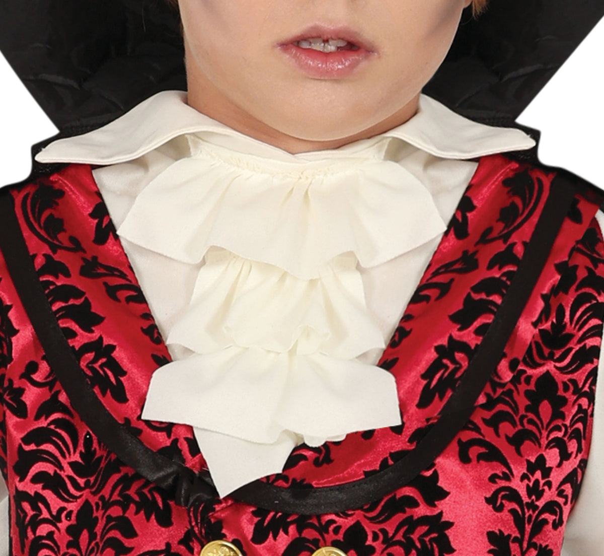 Déguisement Vampire Classique Gilet Rouge 3 à 6 Ans Enfant Garçon – Halloween