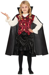 Déguisement Vampiresse Classique Enfant Fille – Halloween