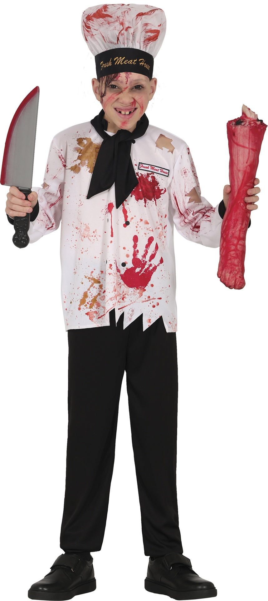 Déguisement Cuisinier Cannibale Enfant Garçon – Halloween