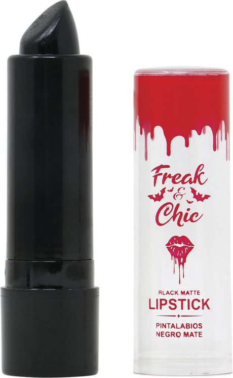 Rouge à Lèvres Noir Mat – Maquillage Halloween