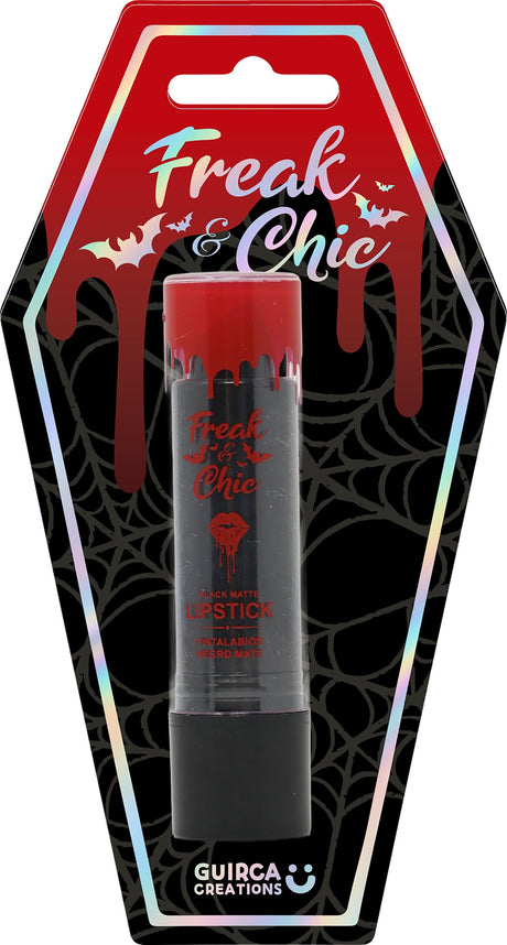 Rouge à Lèvres Noir Mat – Maquillage Halloween