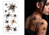 Tatouages Araignées avec Ombre – Halloween