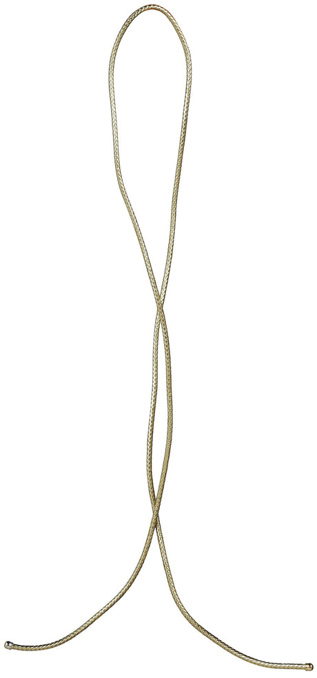Lasso doré en polyester - 200 cm - accessoire festif