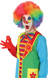 Fleur à eau clown - Rouge et jaune - 12 cm - PVC