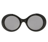 Lunettes noires années 60 en PVC - Accessoire festif