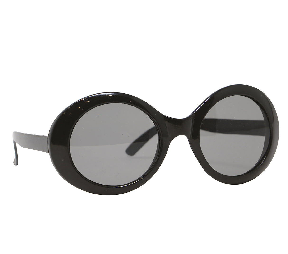 Lunettes noires années 60 en PVC - Accessoire festif