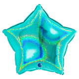 Ballon étoile pailleté - 43 cm - Gonflage Hélium en boutique