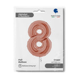 Ballon chiffre - Rose gold - 40" - Gonflage Hélium en boutique