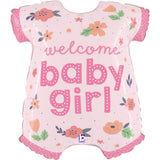 Ballon baby girl - Rose - 26" - Gonflage Hélium en boutique