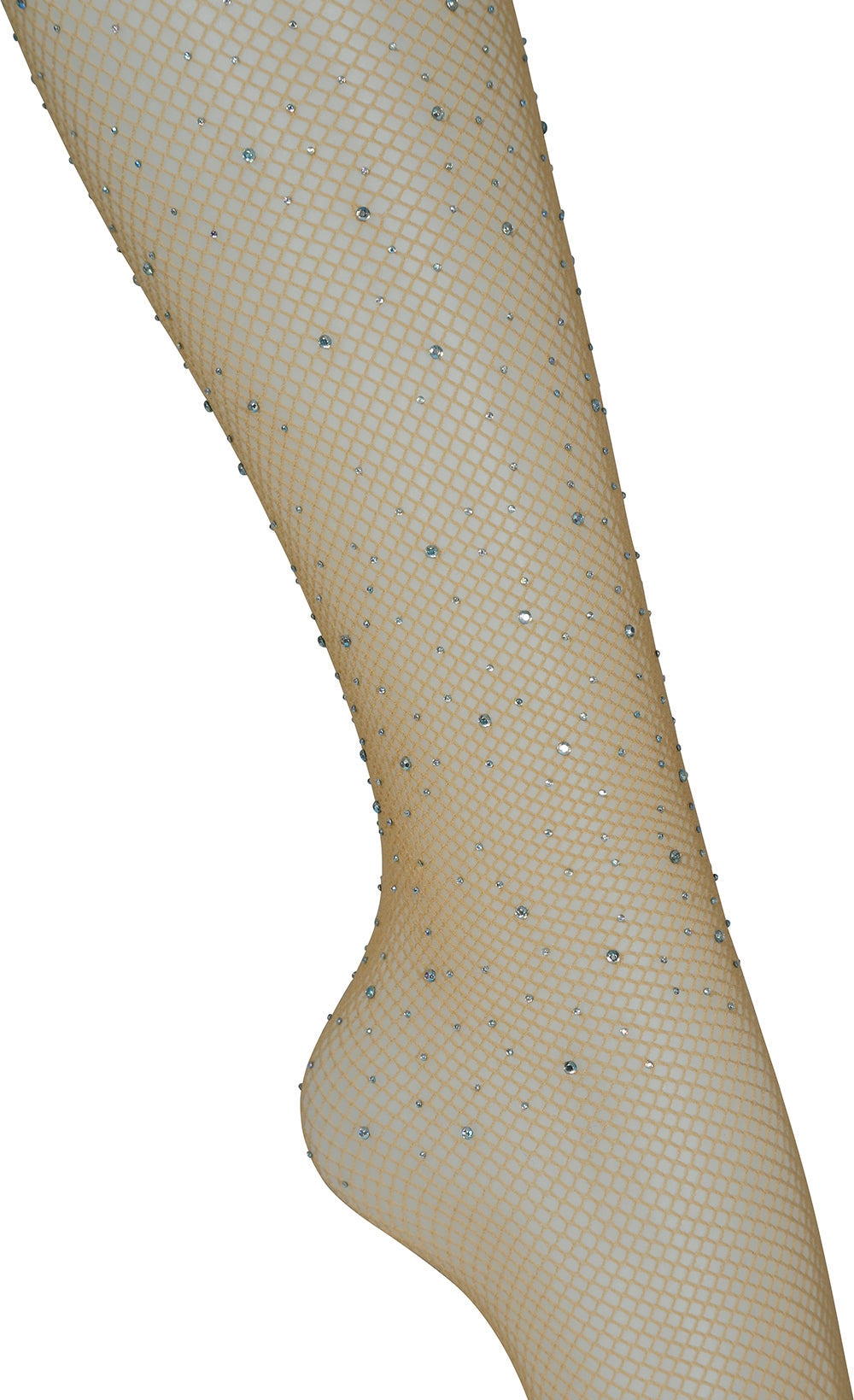 Collants résille noire à strass - Effet pailleté - Adulte