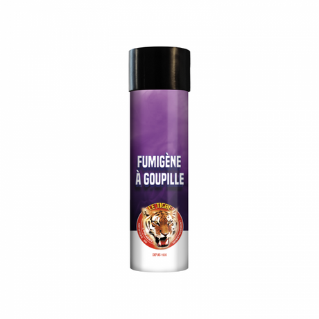 Fumigène à goupille libérant une fumée colorée intense sans besoin de briquet ni flamme, activation par retrait de goupille, durée d’environ 60 secondes, idéal pour effets visuels et photographie.