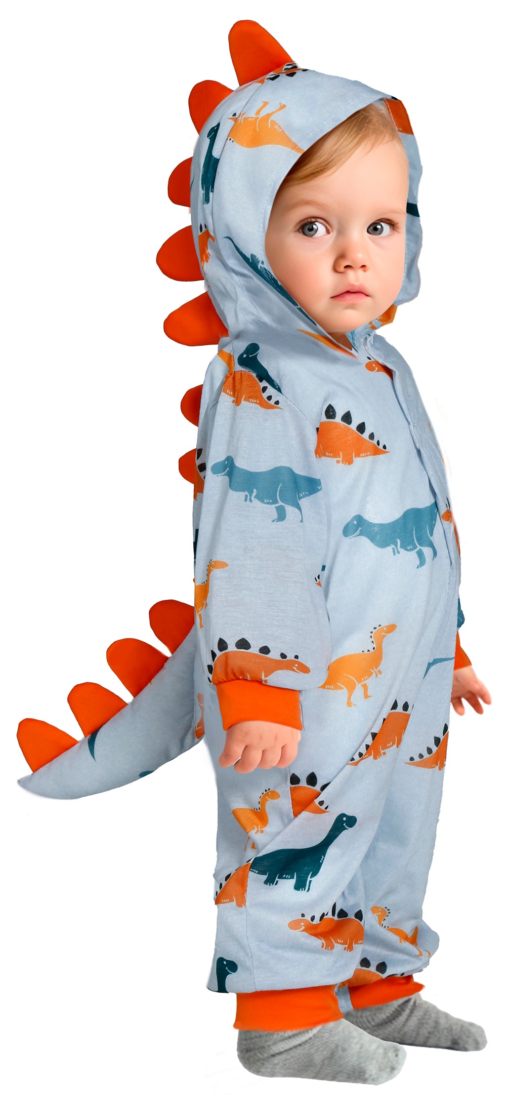 Déguisement Dino Pyjama Bébé Garçon - Capuche et Combinaison