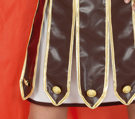 Déguisement gladiateur enfant brun et rouge 5-6 ans